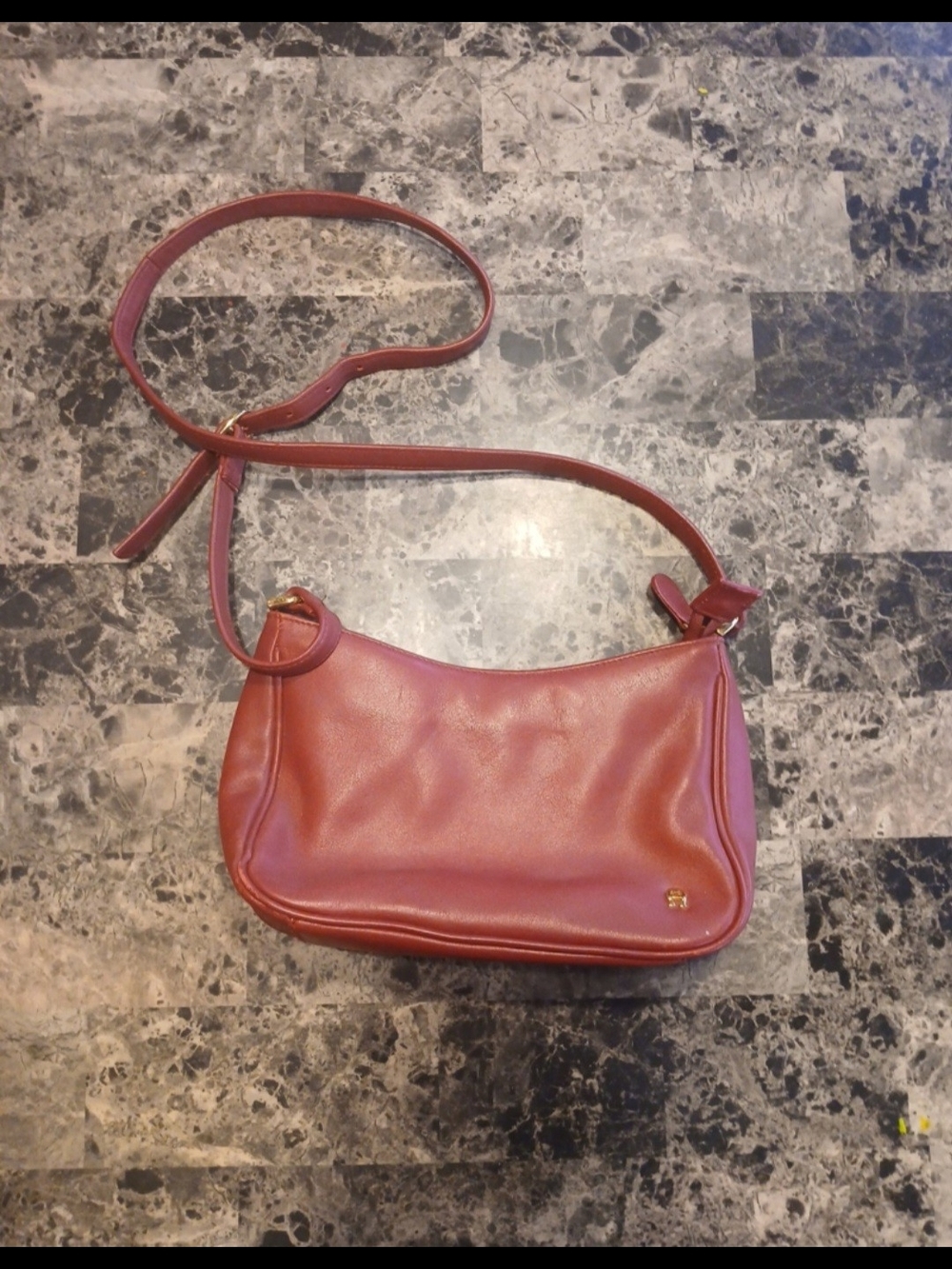 Women's Small Shoulder Bag in Red
